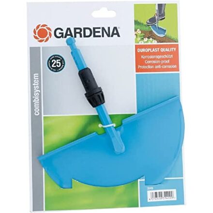 Gardena combisystem-Rasenkantenstecher: Praktischer Rasenkantenschneider mit korrosionsgeschütztem Stahlblatt, Gartenzubehör zum Abstechen von Rasenkanten, passend zu allen cs-Stielen (3149-20)  